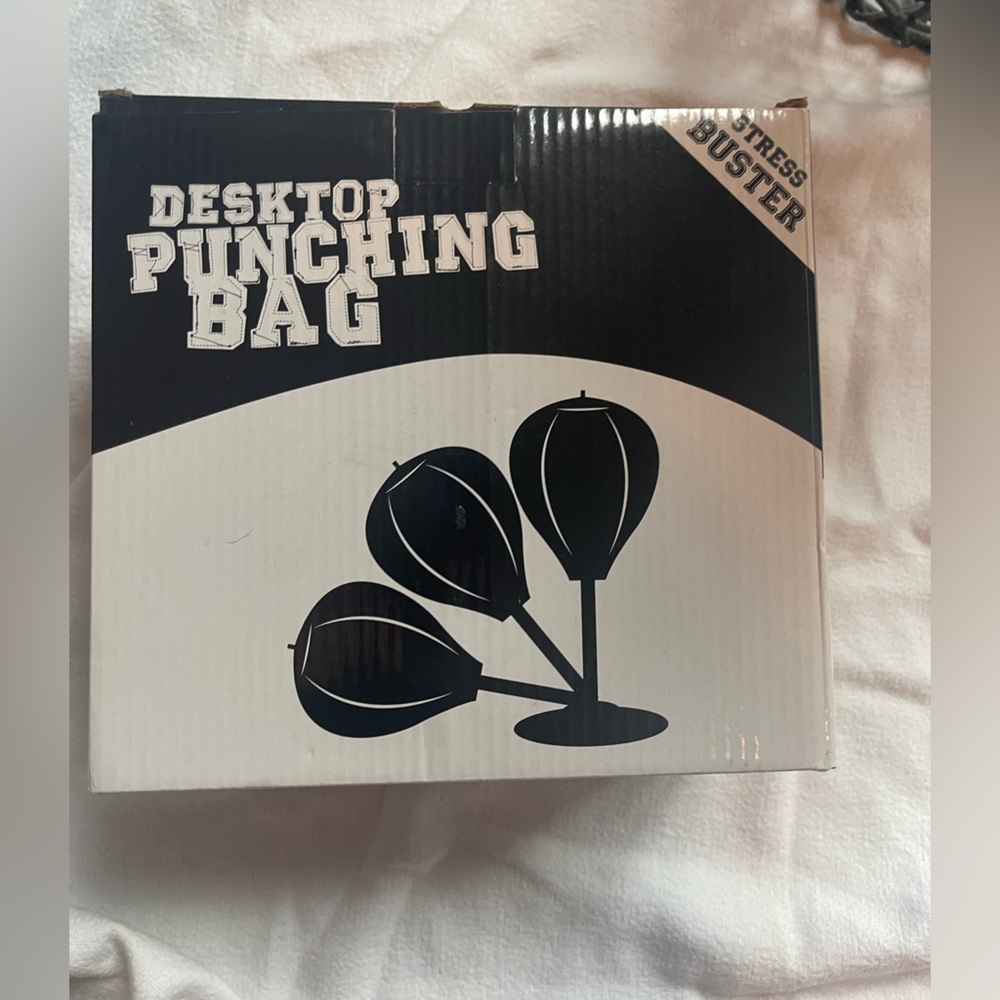 Desktop Suction Punching Ball - New in Box